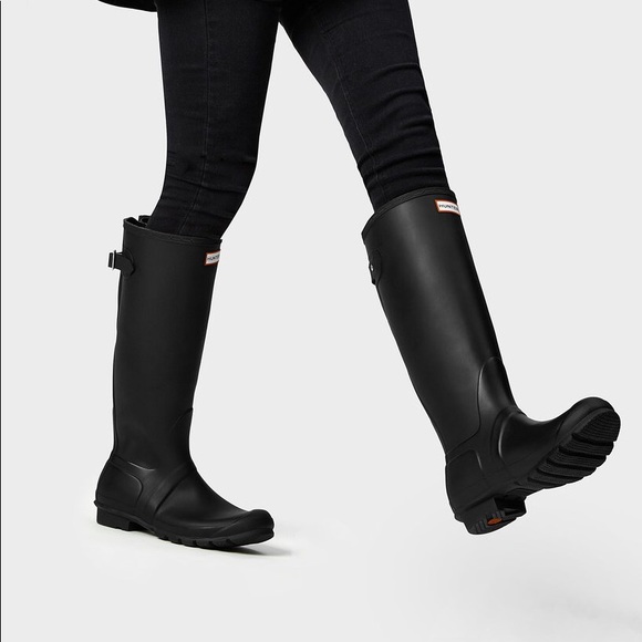 Hunter Shoes - Hunter Rainboots (Adjustable Back) & Sock Inserts!